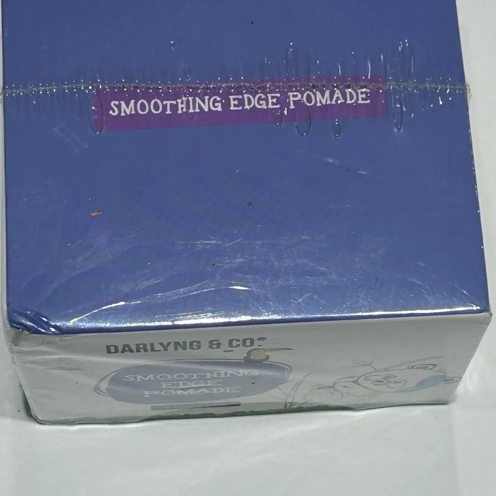 DarLyng & Co. Smoothing Edge Pomade 4oz – No Flakes, Frizz Control Hair Edge Gel
